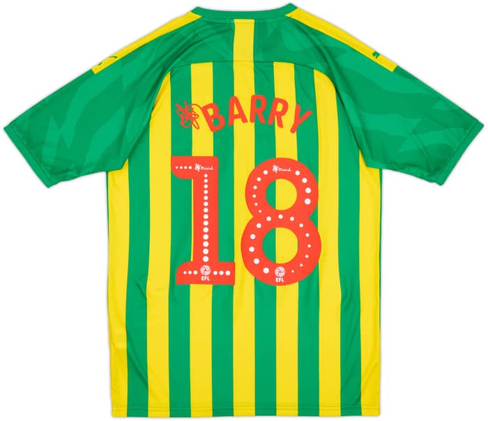 2019-20 West Brom Away Shirt Barry #18 - 10/10 - (M)