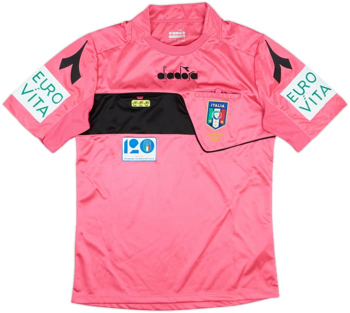 2018-19 Italy Diadora Referee Shirt - 9/10 - (S)