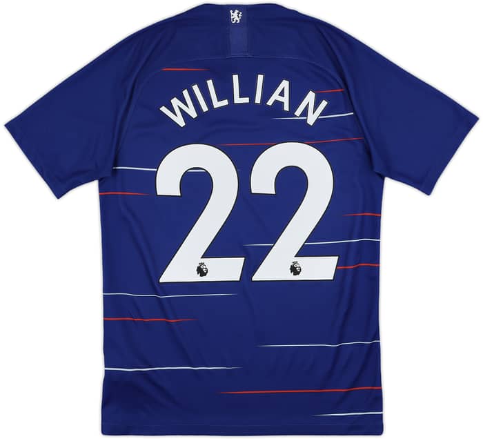 2018-19 Chelsea Home Shirt Willian #22 - 10/10 - (XL)