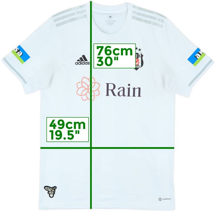 2022-23 Besiktas Home Shirt - 8/10 - (M)