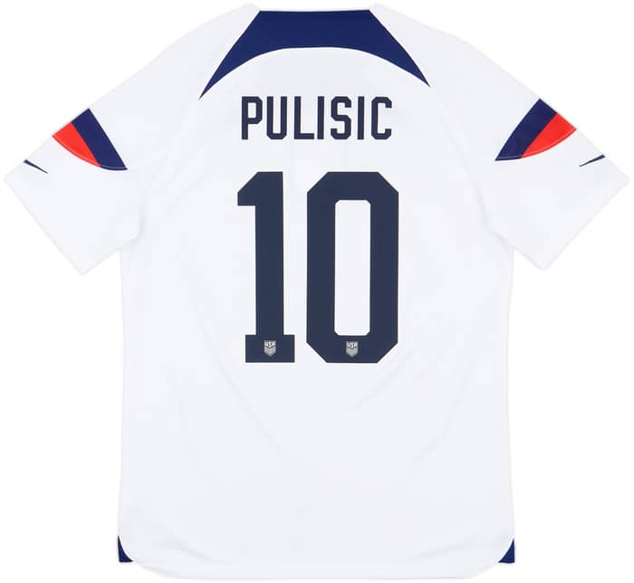 2022-23 USA Home Shirt Pulisic #10 - 8/10 - (M)