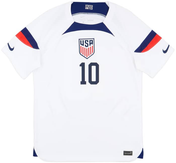 2022-23 USA Home Shirt Pulisic #10 - 8/10 - (M)