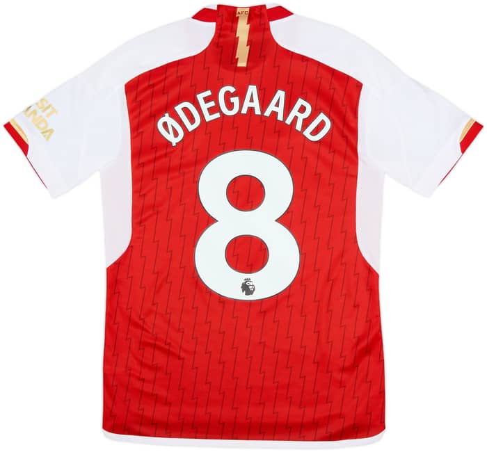 2023-24 Arsenal Home Shirt Odegaard #8 - 10/10 - (S)