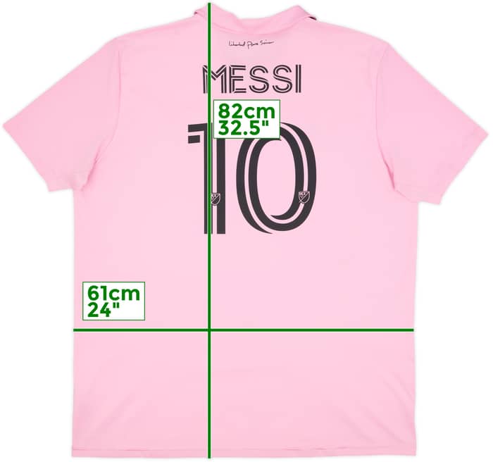 2022-23 Inter Miami Home Shirt Messi #10 - 8/10 - (XXL)