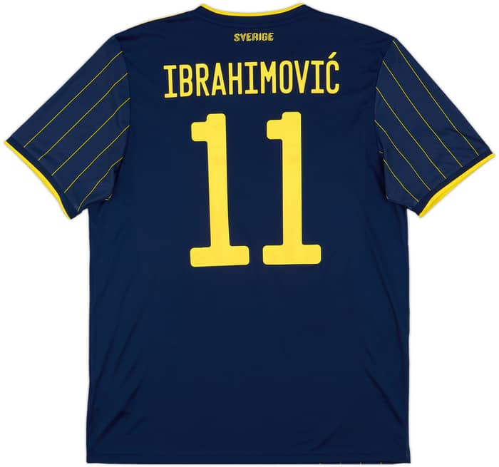 2020-22 Sweden Away Shirt Ibrahimovic #11 - 10/10 - (L)