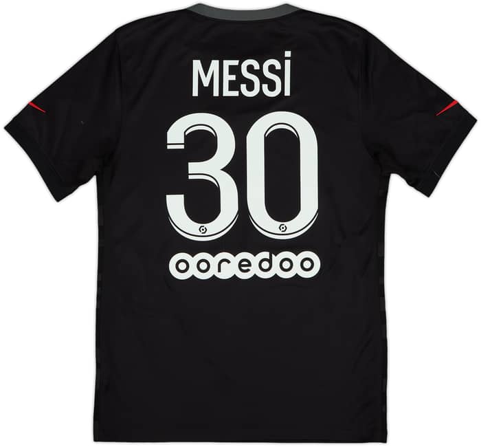 2021-22 Paris Saint-Germain Third Shirt Messi #30 - 10/10 - (S)