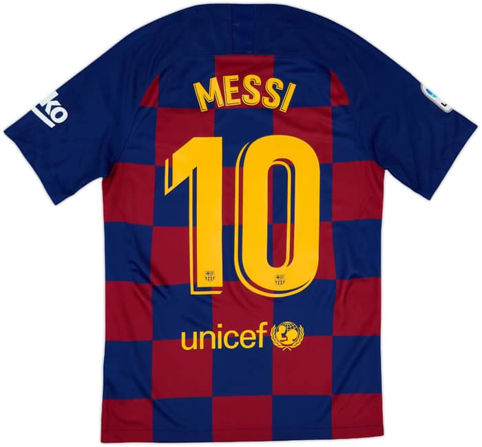 2019-20 Barcelona Home Shirt Messi #10 - 10/10 - (S)