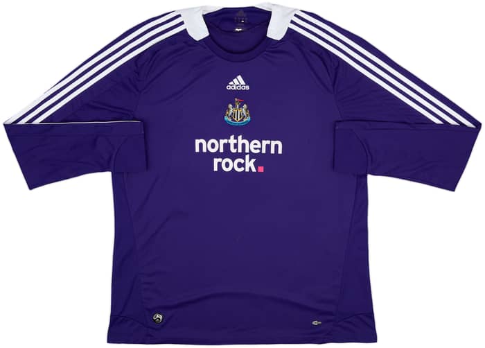 2008-09 Newcastle Away L/S Shirt Ameobi #23 - 8/10 - (XXL)