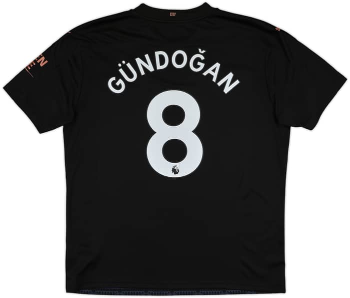 2020-21 Manchester City Away Shirt Gundogan #8 - 10/10 - (XL)