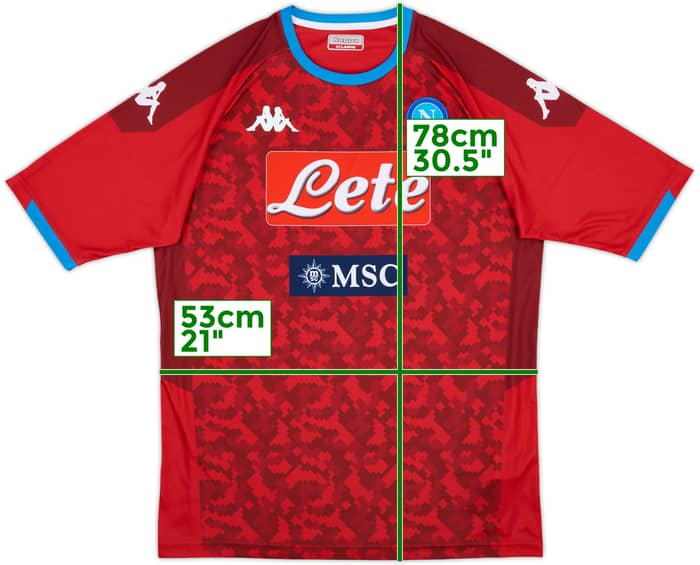 2019-20 Napoli GK S/S Shirt - 10/10 - (XXL)