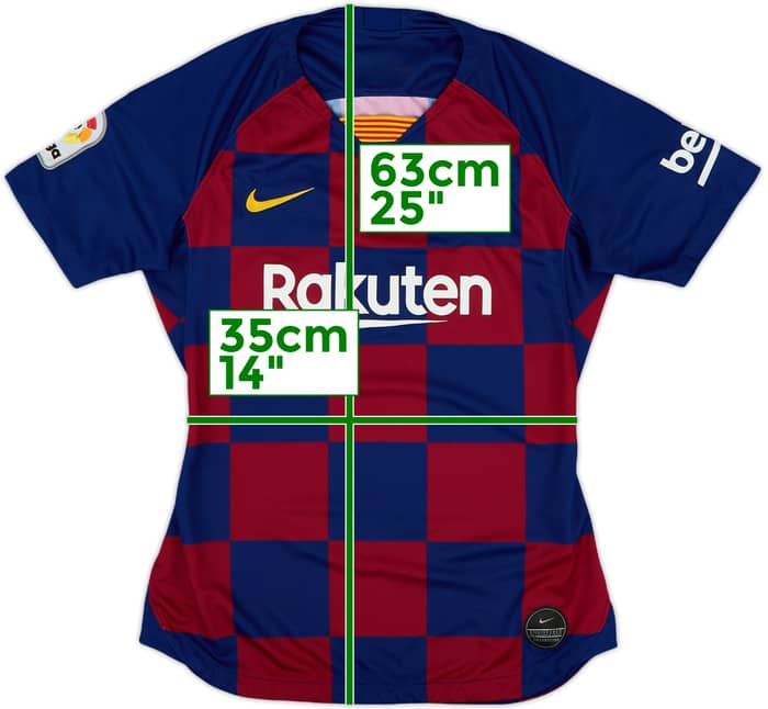 2019-20 Barcelona Home Shirt - 9/10 - (Women's S)