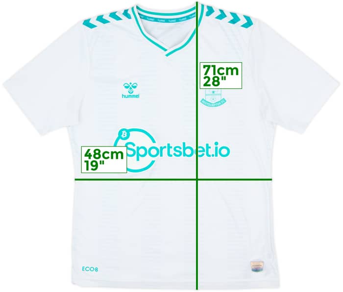 2023-24 Southampton Away Shirt - 8/10 - (M)