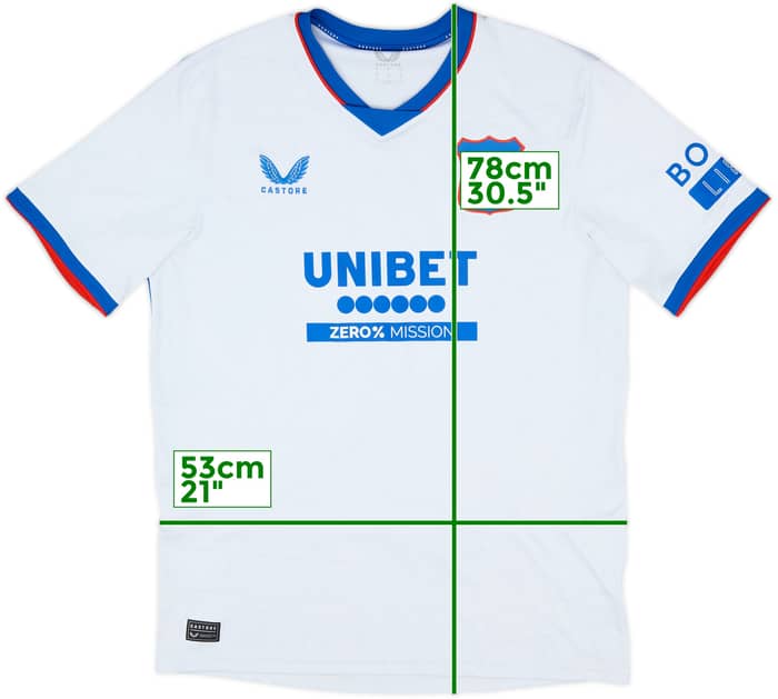 2024-25 Rangers Away Shirt - 7/10 - (L)