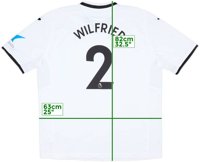 Camiseta de local del Swansea 2017-18 Wilfried #2 - 9/10 - (3XL)