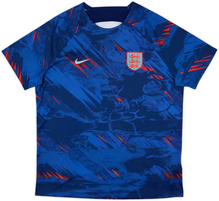 2022-23 England Nike Training Shirt - 8/10 - (XL)