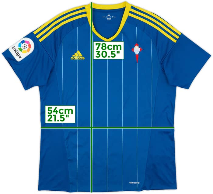 2016-17 Celta Vigo Away Shirt - 10/10 - (L)