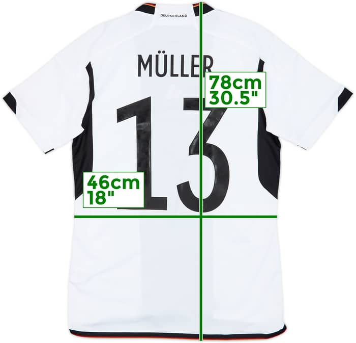 2022-23 Germany Home Shirt Muller #13 - 10/10 - (S)