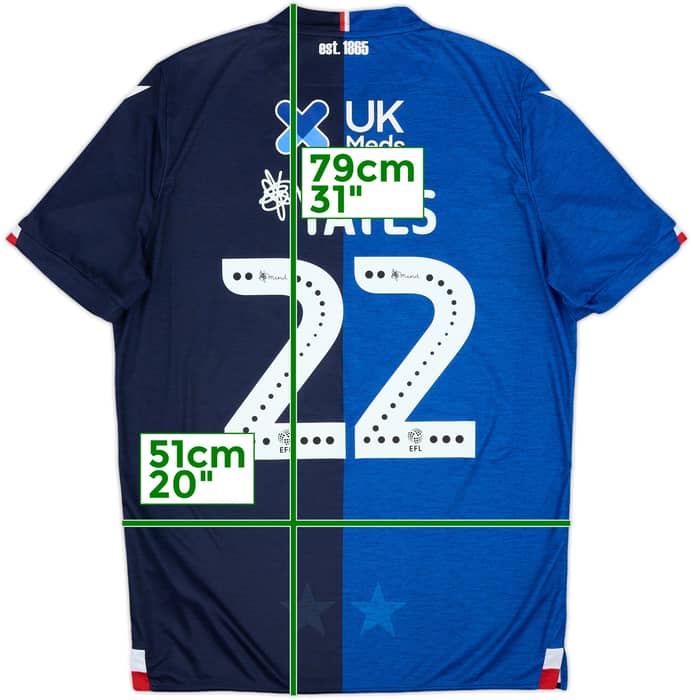 2019-20 Nottingham Forest Away Shirt Yates #22 - 8/10 - (XL)