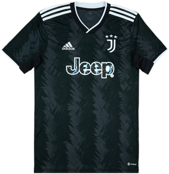 2022-23 Juventus Away Shirt Chiesa #7 - 10/10 - (S)