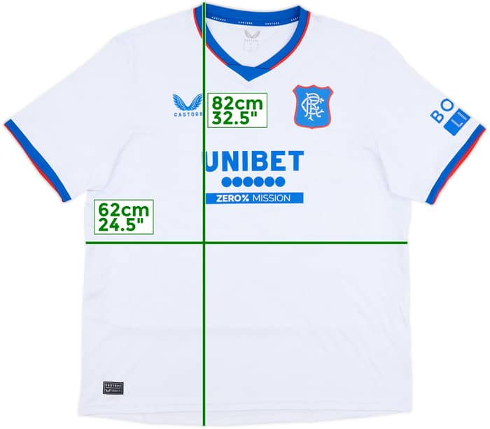 2024-25 Rangers Away Shirt - 7/10 - (XXL)