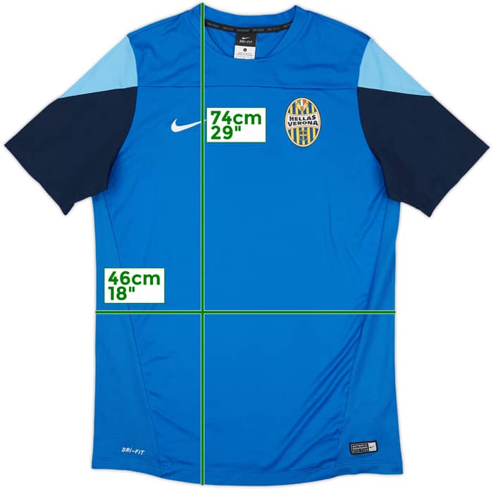 2014-15 Hellas Verona Nike Training Shirt - 8/10 - (L)