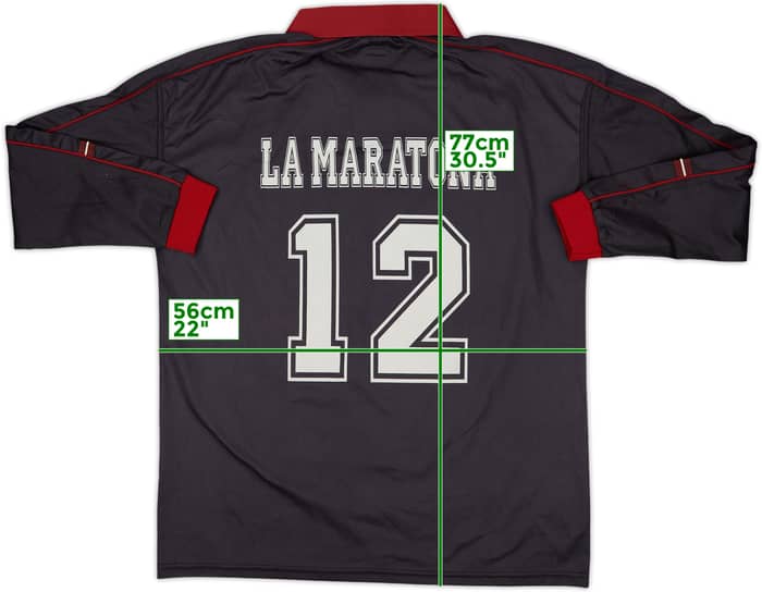 1998-99 Torino Third L/S Shirt La Maratona #12 - 8/10 - (XL)