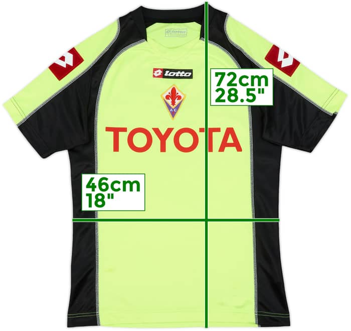 2009-10 Fiorentina GK S/S Shirt - 7/10 - (S)