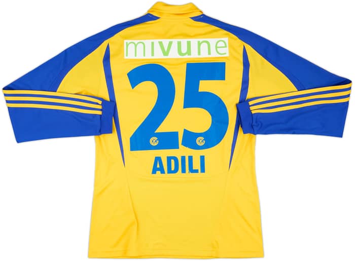 2010-12 Grasshoppers Match Issue Away L/S Shirt Adili #25
