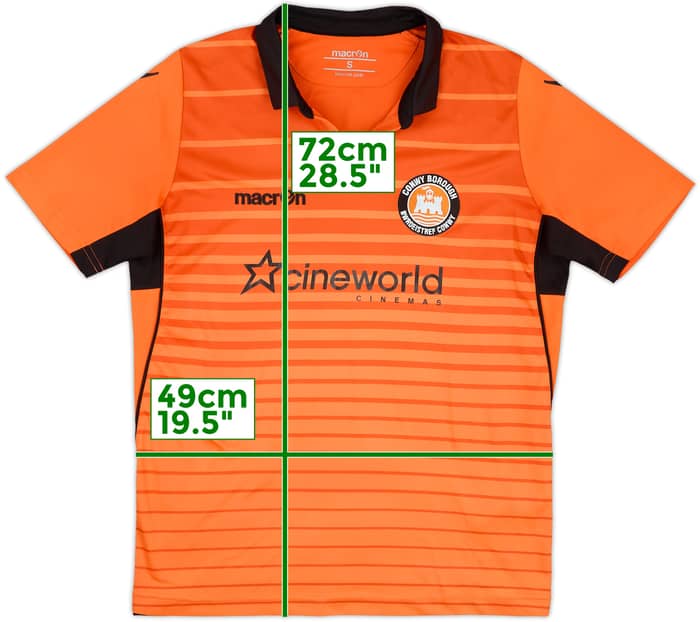 2016-17 Conwy Borough Match Issue Home Shirt #8