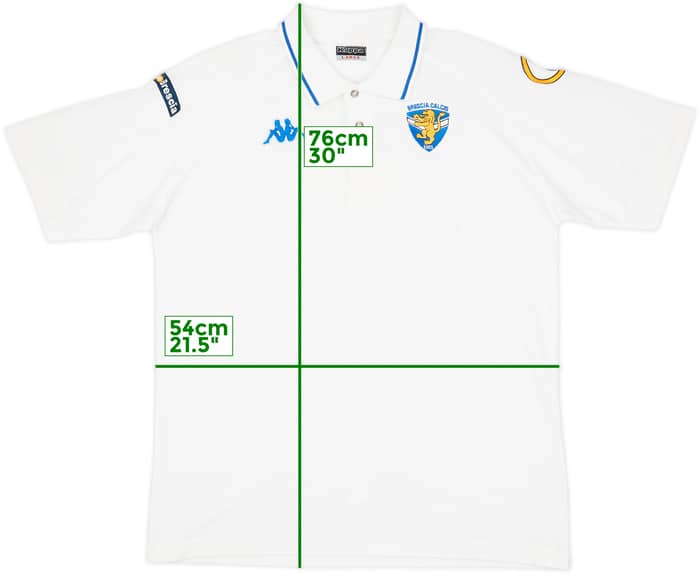 2004-05 Brescia Kappa Polo Shirt - 9/10 - (L)