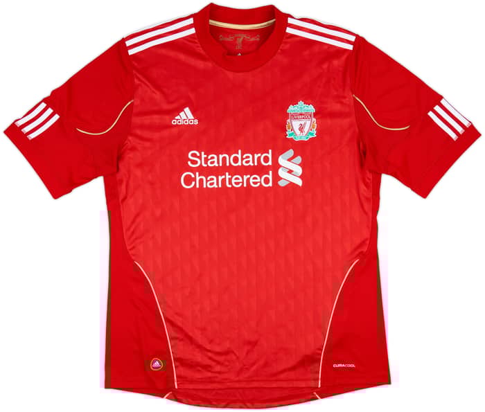 2010-12 Liverpool Home Shirt Suarez #7 - 6/10 - (XL)