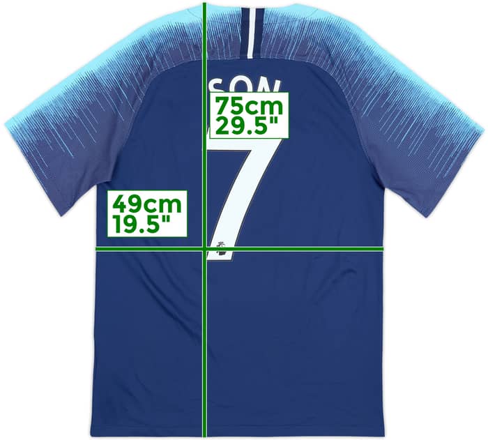 2018-19 Tottenham Away Shirt Son #7 - 9/10 - (M)