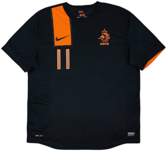 2012-13 Netherlands Away Shirt Robben #11 - 6/10 - (XL)