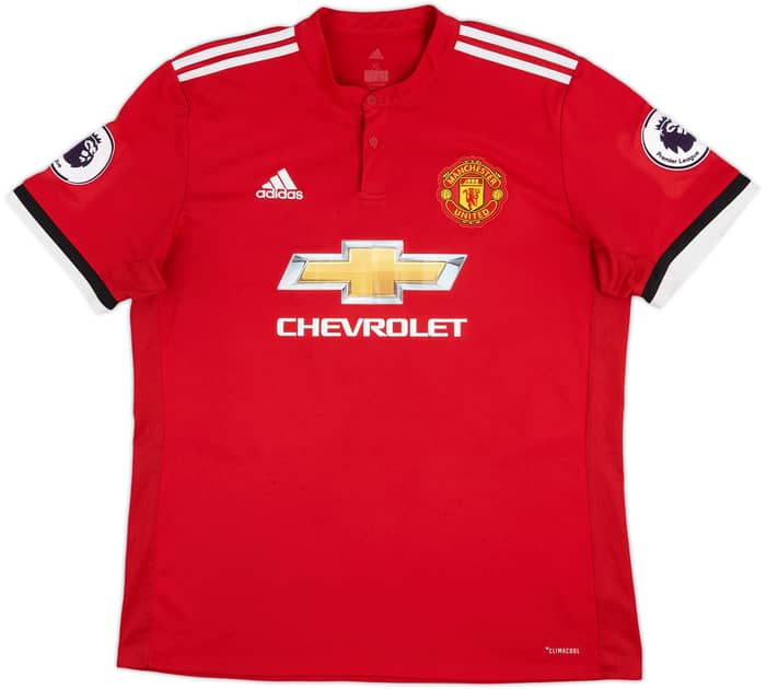2017-18 Manchester United Home Shirt Lukaku #9 - 6/10 - (XL)