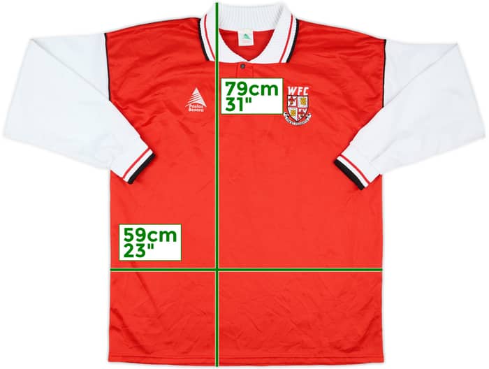 2002-04 Woking Match Issue Home L/S Shirt #9