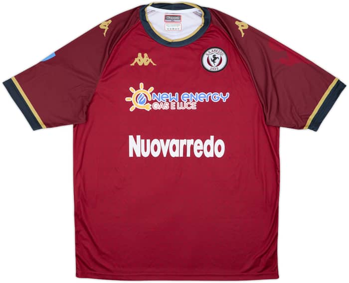 2021-22 Arezzo Squad Signed Home Shirt Gentile #1 - 7/10 - (XL)