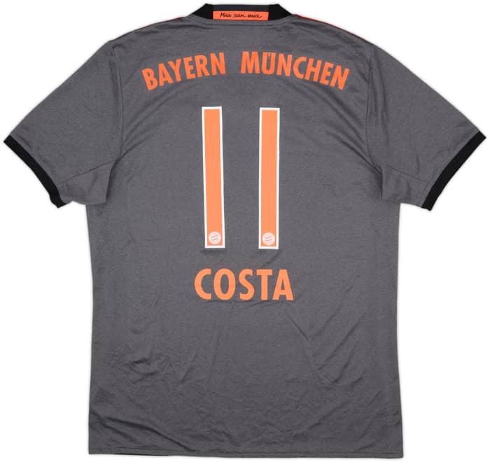 2016-17 Bayern Munich Away Shirt D.Costa #11 - 9/10 - (M)