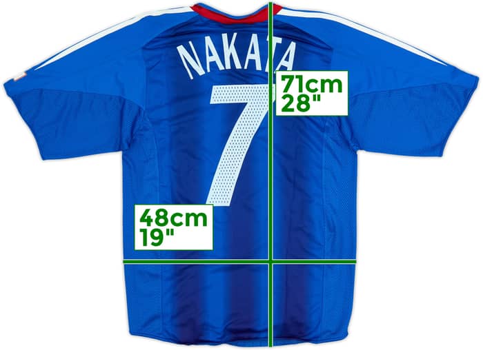 2004-06 Japan Player Issue Home Shirt Nakata #7 - 10/10 - (M)
