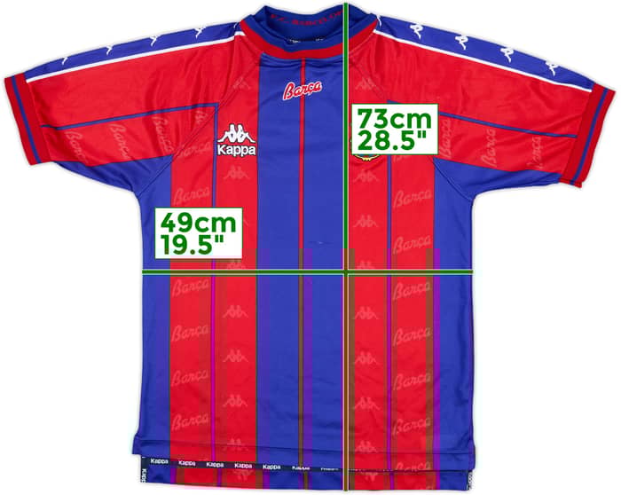 1997-98 Barcelona Home Shirt - 8/10 - (S)