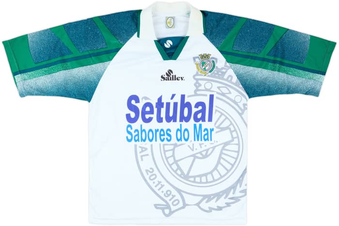 2000-01 Vitoria de Setubal Match Issue Away Shirt Paulo Filipe #2