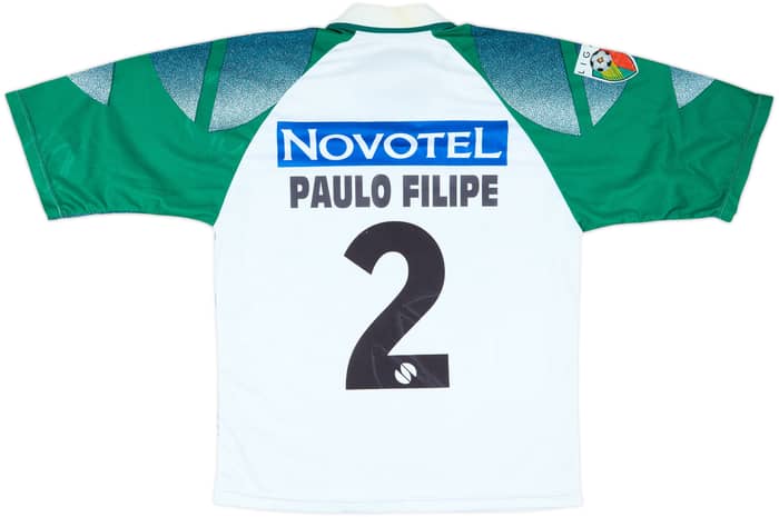 2000-01 Vitoria de Setubal Match Issue Away Shirt Paulo Filipe #2