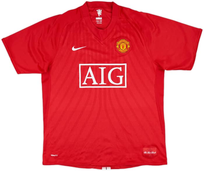 2007-09 Manchester United Home Shirt Rooney #10 - 6/10 - (L)