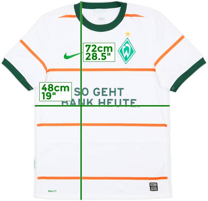 2009-10 Werder Bremen Away Shirt - 9/10 - (S)