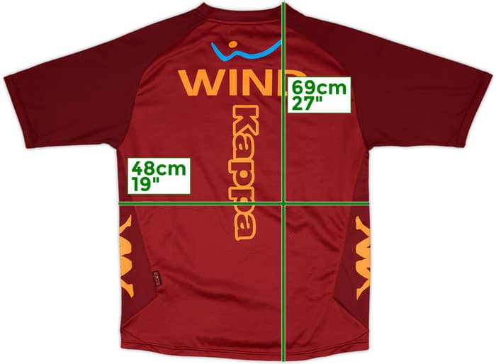 2012-13 Roma Kappa Training Shirt - 10/10 - (M)