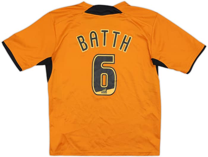 2013-14 Wolves Home Shirt Batth #6 - 10/10 - (L.Boys)