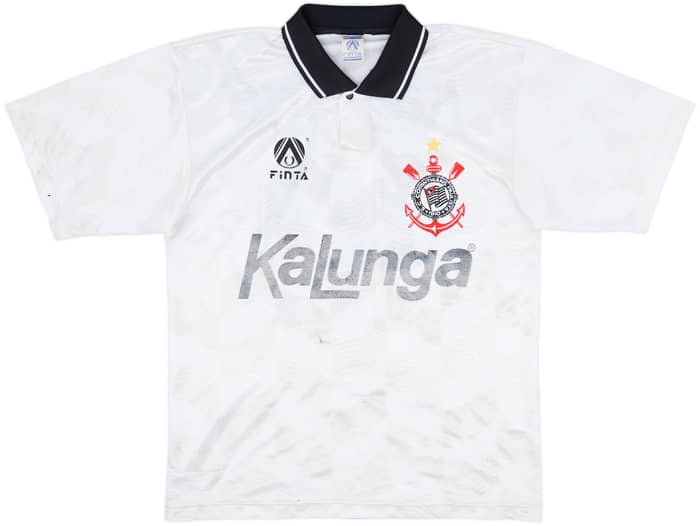 1992-94 Corinthians Home Shirt #10 - 6/10 - (L)
