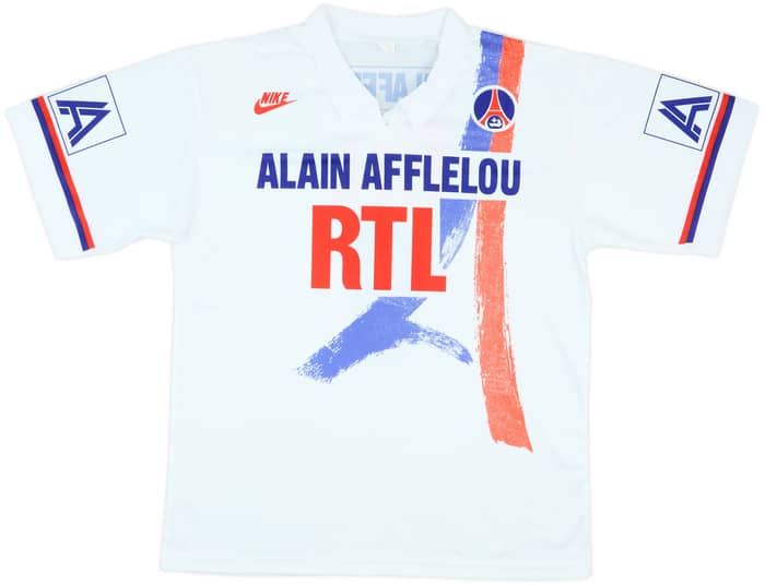 1990-91 Paris Saint-Germain Home Shirt #6 - 9/10 - (L)