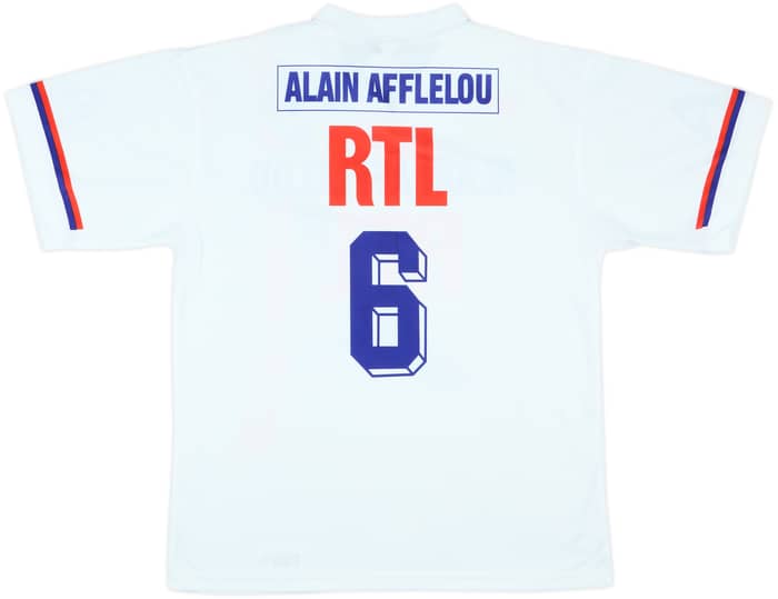 1990-91 Paris Saint-Germain Home Shirt #6 - 9/10 - (L)