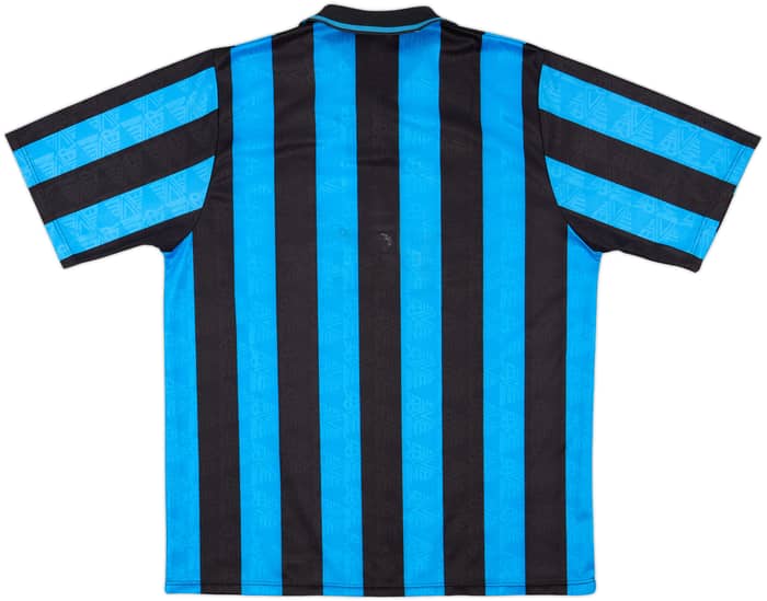 1991-92 Inter Milan Home Shirt - 8/10 - (L)