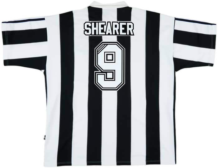 1995-97 Newcastle Home Shirt Shearer #9 - 9/10 - (XXL)